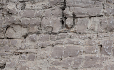 Texture of a stone wall