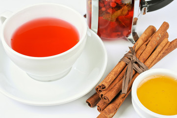 berries tea