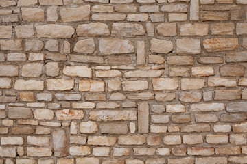 Texture of a stone wall