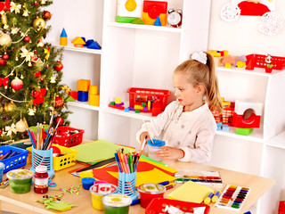 Children in kindergarten.