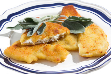filetti di platessa impanati