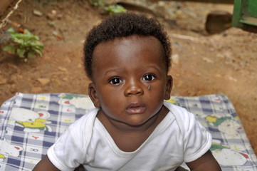 Hübsches afrikanisches Baby