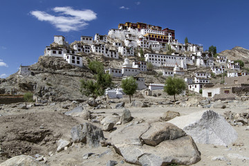 Das Kloster Tikse in Ladakh, Nordindien