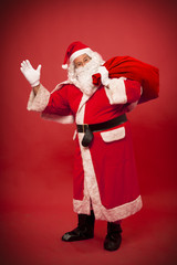Pere Noel avec sac