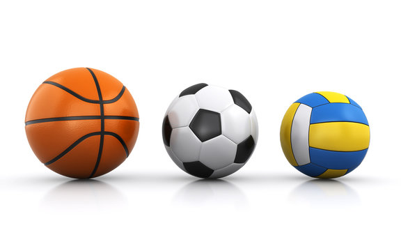 team sports balls