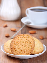 cookies with coffee