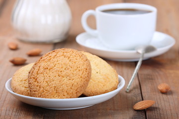 cookies with coffee