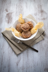 Arancini rice and pumpkin