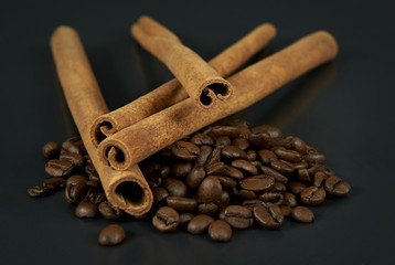 Cinnamon and coffee