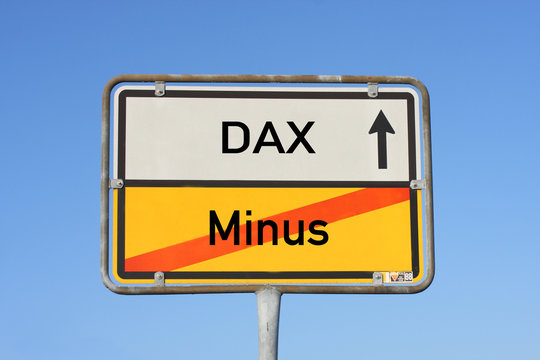 Schild DAX  Aktie