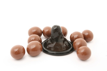 chocolate condom