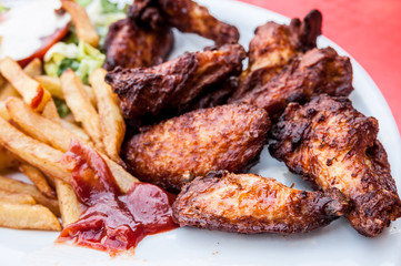 Chicken skewers