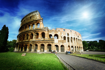 Colosseum in Rome, Italy