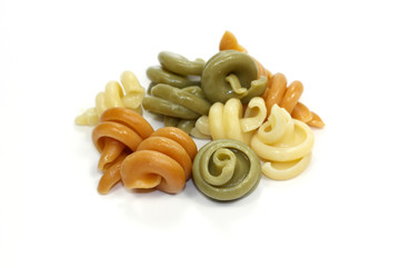 pâtes tricolores
