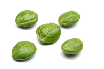 Fototapeta premium Petai, Bitter beans On White Backgound