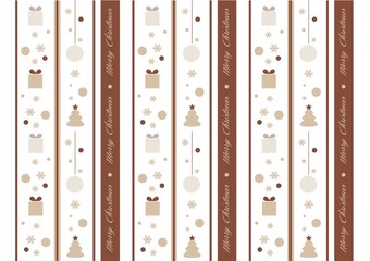 Christmas texture pastel with gifts tree snowflakes