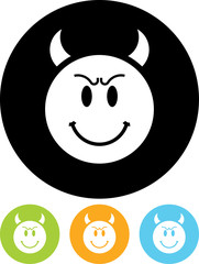 Vector icon isolated on white - Little Devil