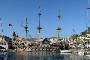 Genova,galeone dei pirati