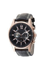 Beautiful and elegance leather wristwatch