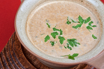 Mushroom cream  soup