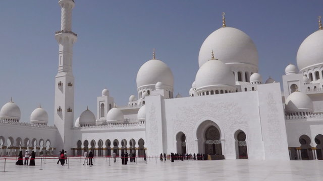 Sheikh Zayed mosque Abu Dhabi Pan