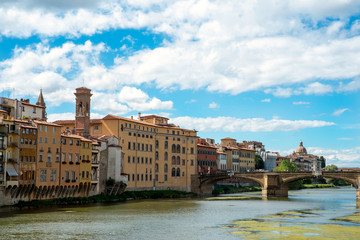 Naklejka premium Ponte Vecchio bridge, Florence, Italy