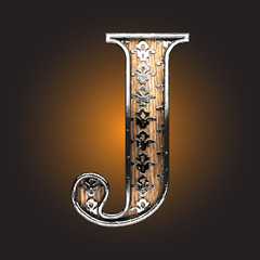 Vector wooden figure