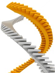 Obraz premium Color Stairs - Business