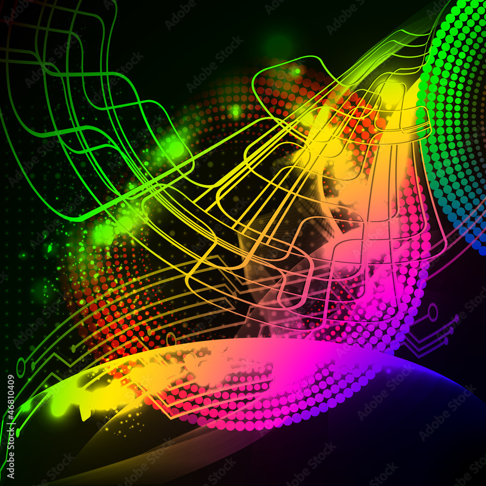 Poster abstract design background