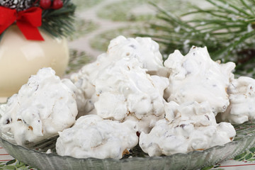 White Christmas Cookies