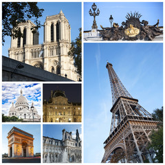 Paris collage