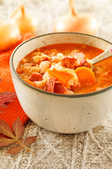 winter bean soup