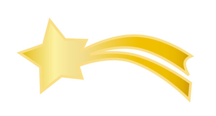 goldene sternschnuppe