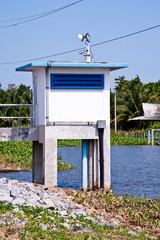 building near the river