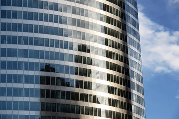 Obraz premium building mirror facade
