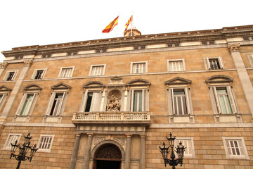 Palau de Generalitat in Barcelona..