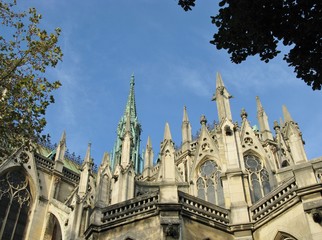 The basilica of saint Epvre in Nancy in France