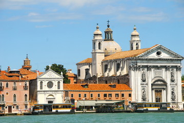 vue du canal de la Giudecca à Venise