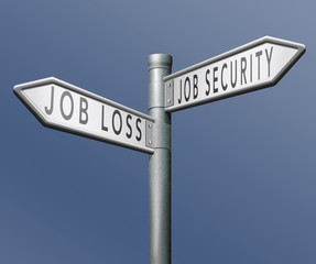 job loss or security