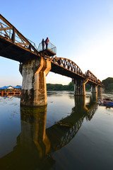 The Bridge of the River Kwai in thailand