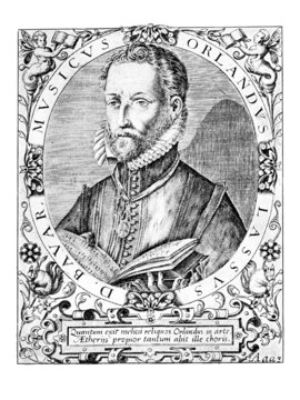 Portrait Of Flemish Composer Orlande De Lassus