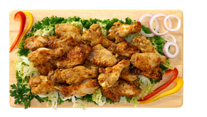 Ali di pollo arrosto