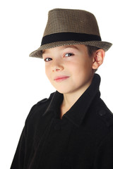 Boy with a hat