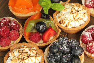 Tarts display