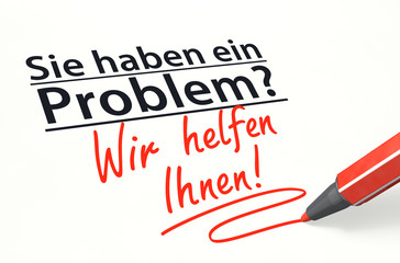 Stift- & Schriftserie: Wir helfen Ihnen!