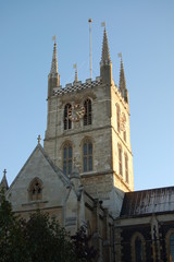Fototapeta na wymiar Londres Southwark Cathedral