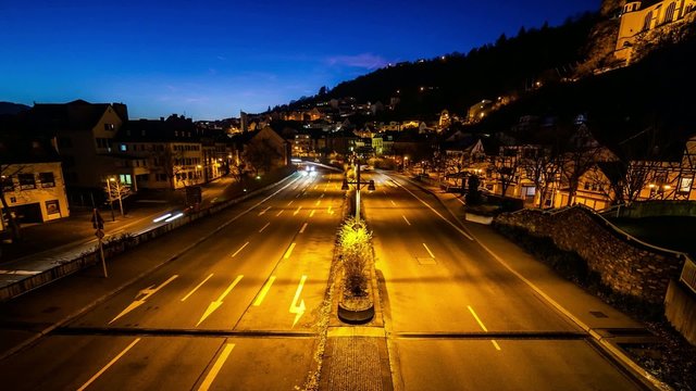 Rush Hour Timelapse at Dawn