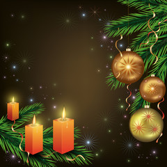 Bright celebratory Christmas card