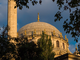 Obraz premium Eine Moschee in Istanbul.