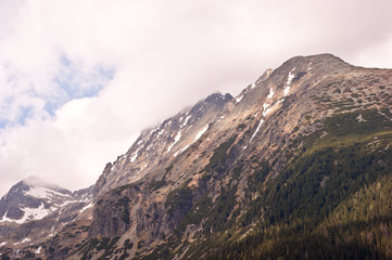 Cloudy High Tatras